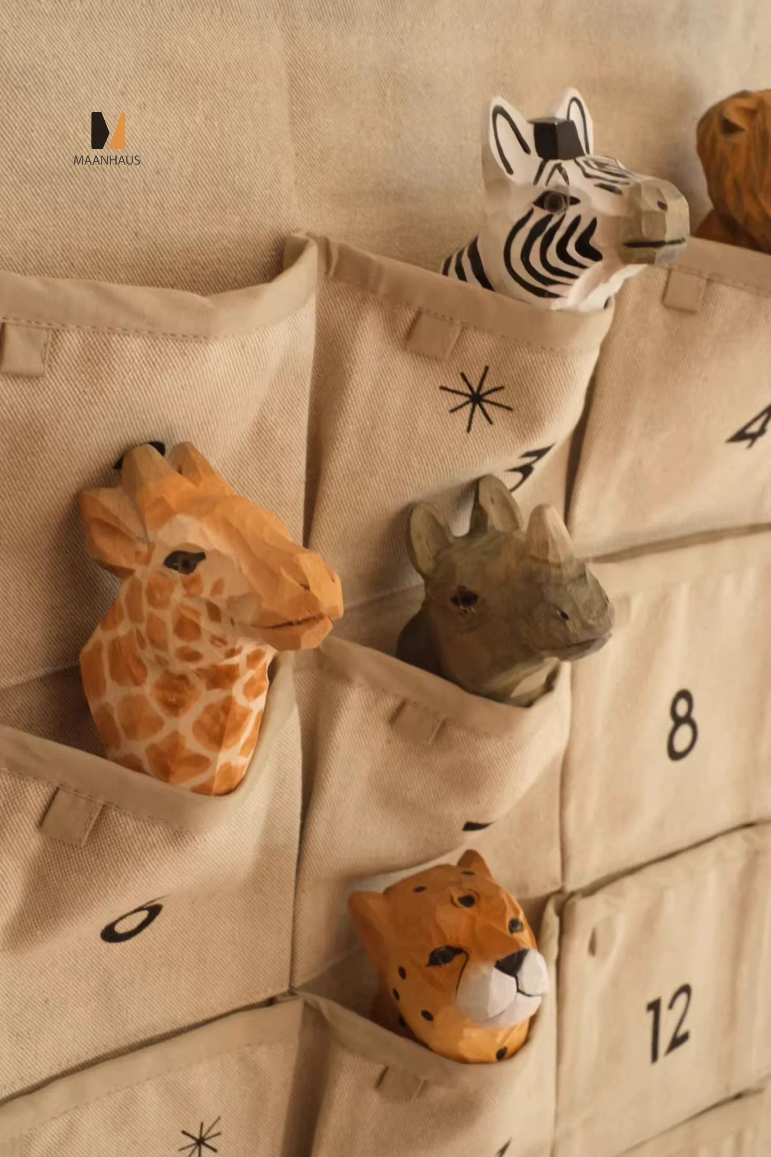 Amédée Living Animal Head Wall Hook