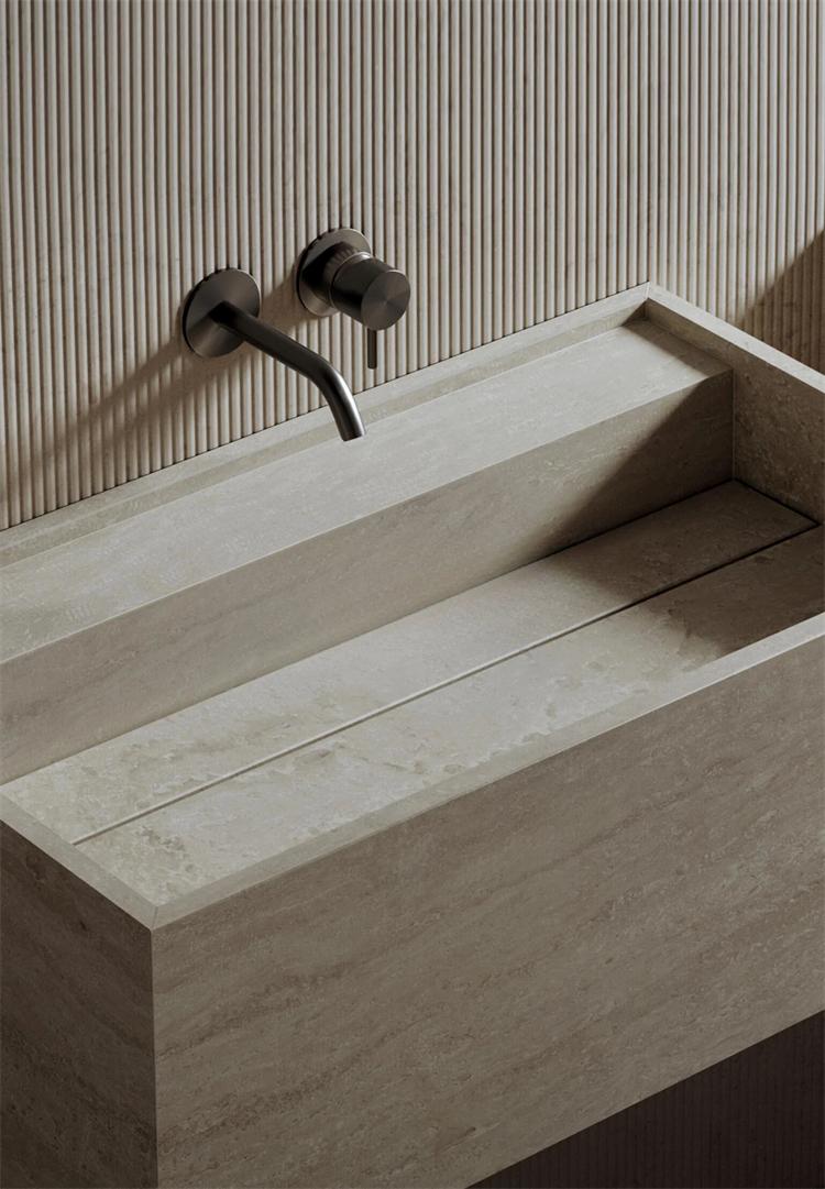 Ryker Narrow Edge Rock Slab Sink