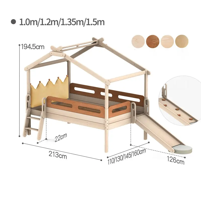 Léandre Kids Bed with Storage