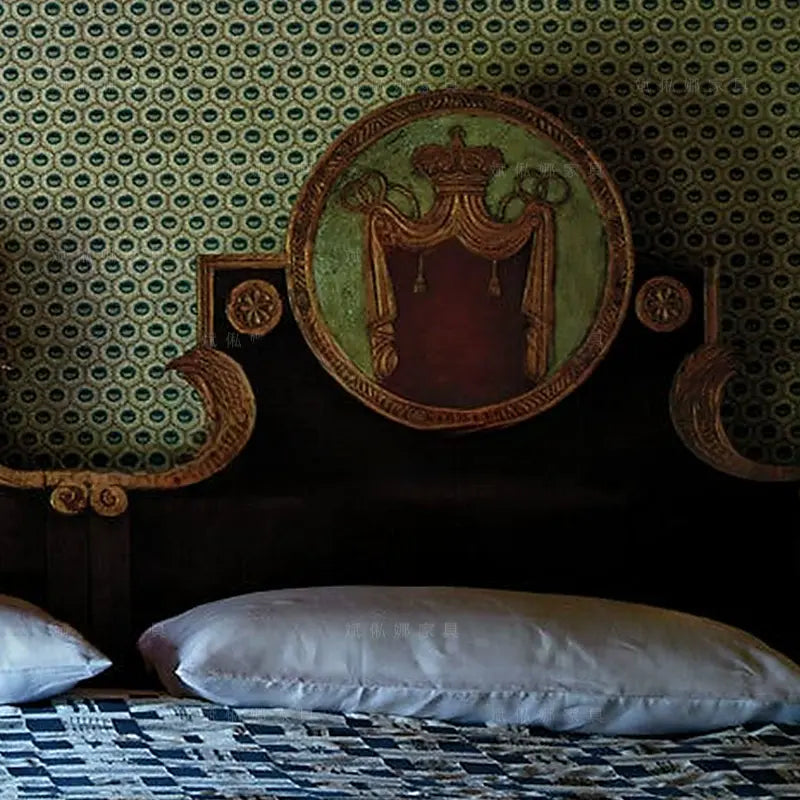 Maxence Elegant Painted Wood Princess Bed