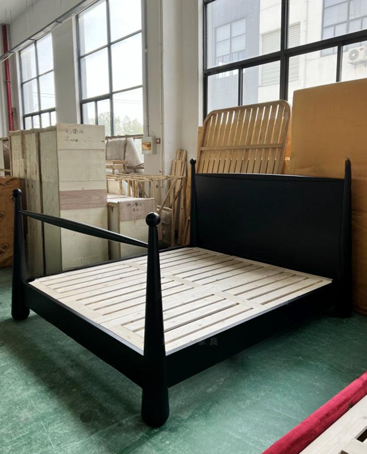 Iolanthe Elegant Master Bedroom Solid Wood Bed