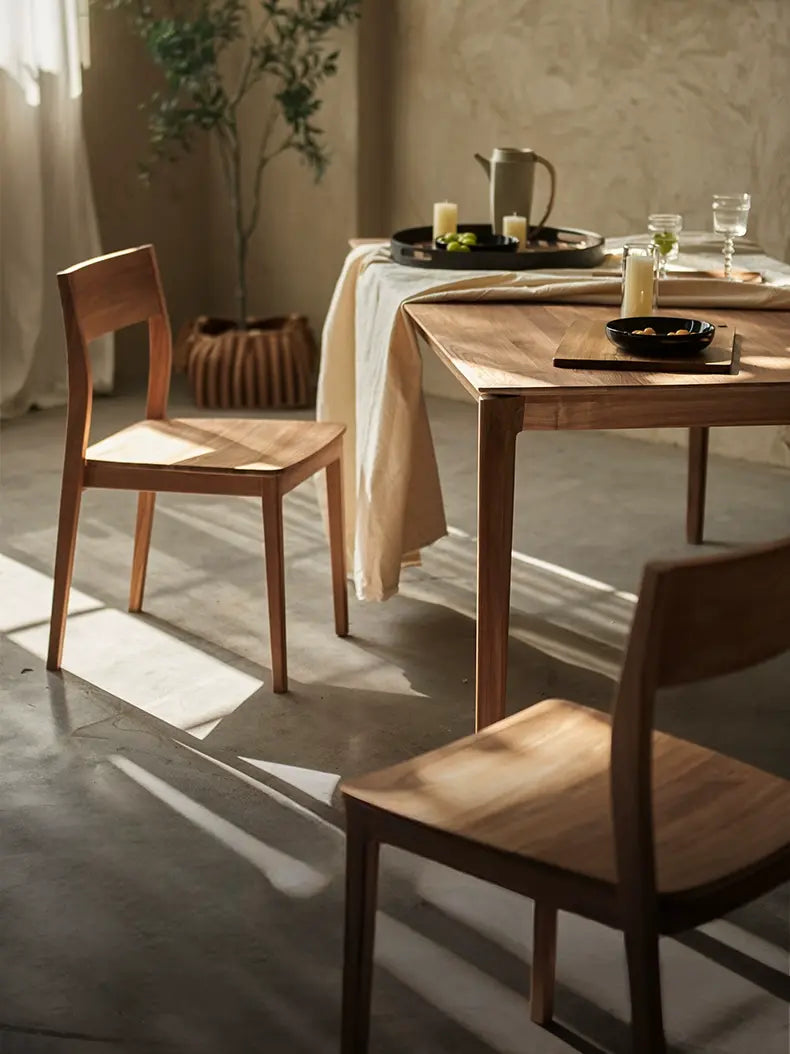 Eulalie High-End Teak Solid Wood Dining Chair