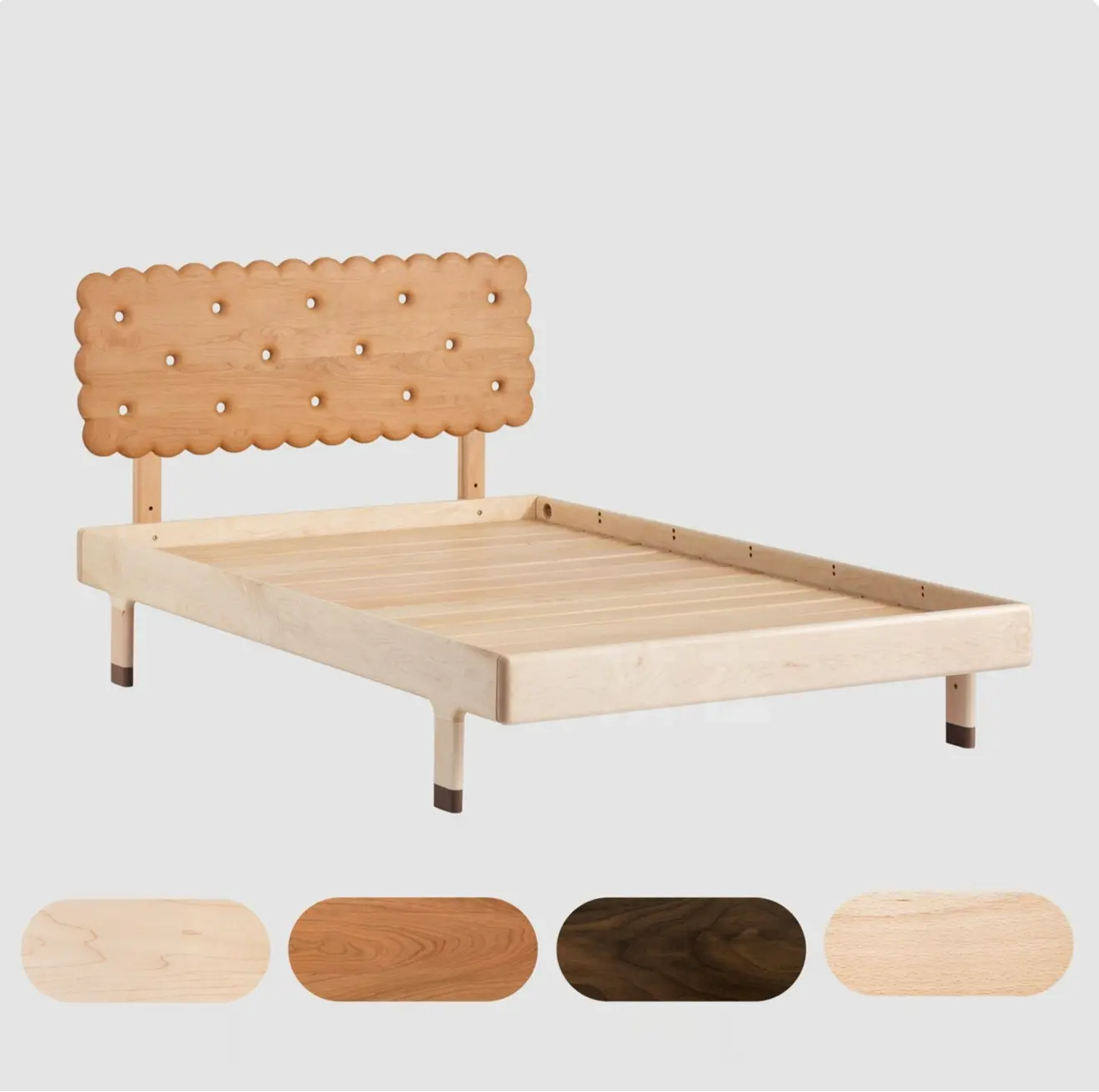 Llewellyn original hard maple bed