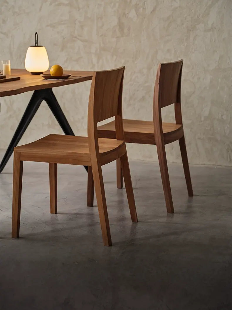 Lucien Pure Teak Wood Vintage Dining Chair