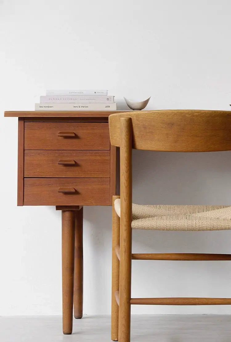Gaston Custom Minimalist Wood Study Desk