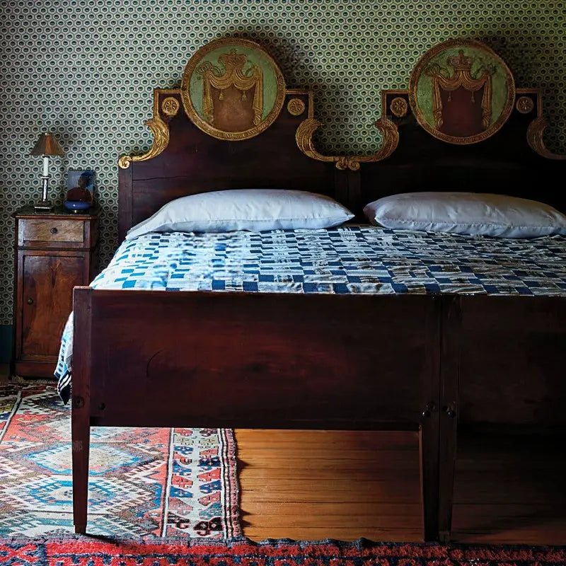 Maxence Elegant Painted Wood Princess Bed