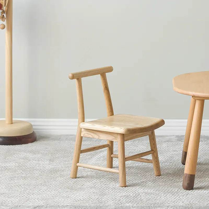 Aristide Cute Solid Wood Kids Low Stool