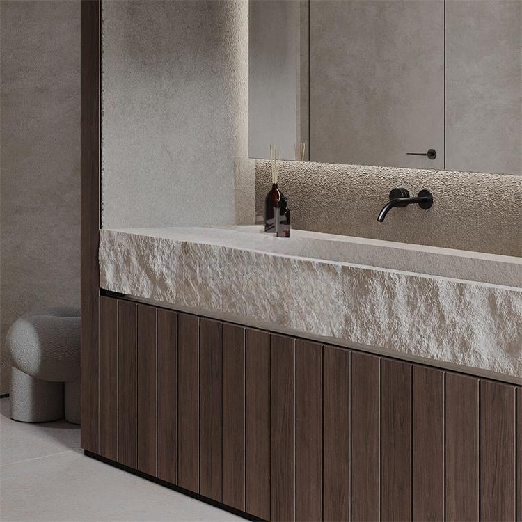 Ayesha Wabi-Sabi Stone Double Basin
