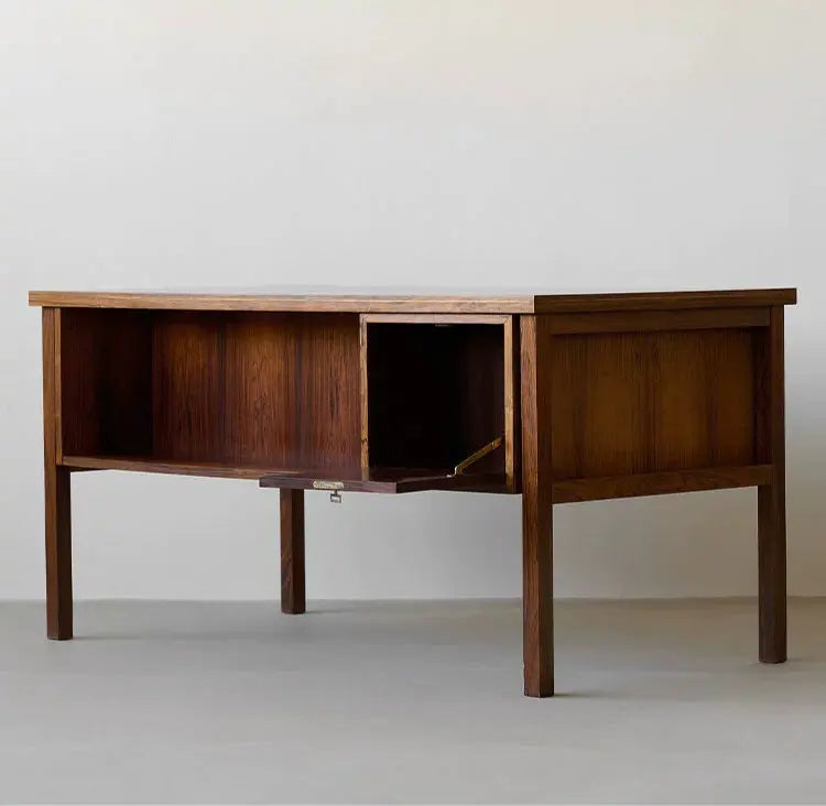 Mathéo Vintage Style Freestanding Wooden Desk
