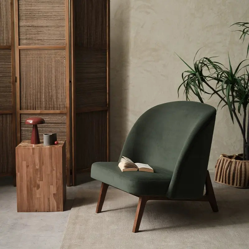 Cielo Second-Hand Oak Leisure Chair, High-End