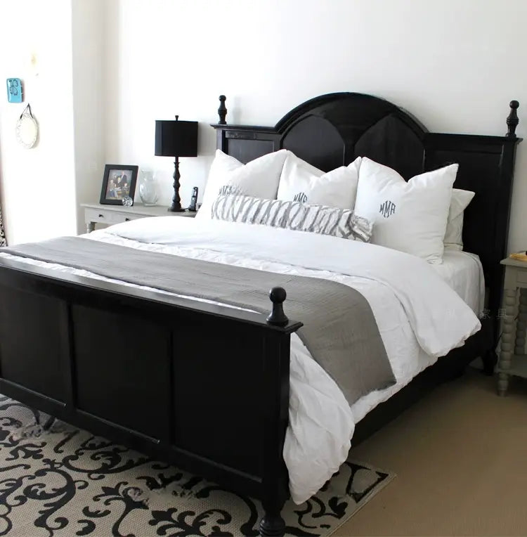 Gaston Light Luxury Princess Wedding Bed