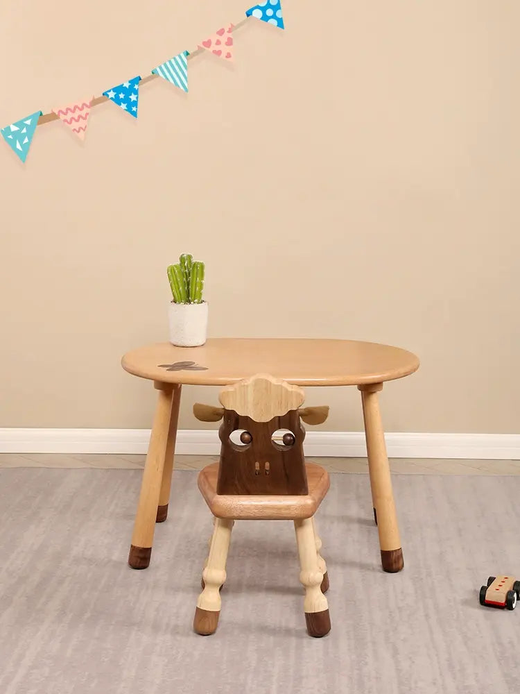 Ciel Liftable Solid Wood Kids Table