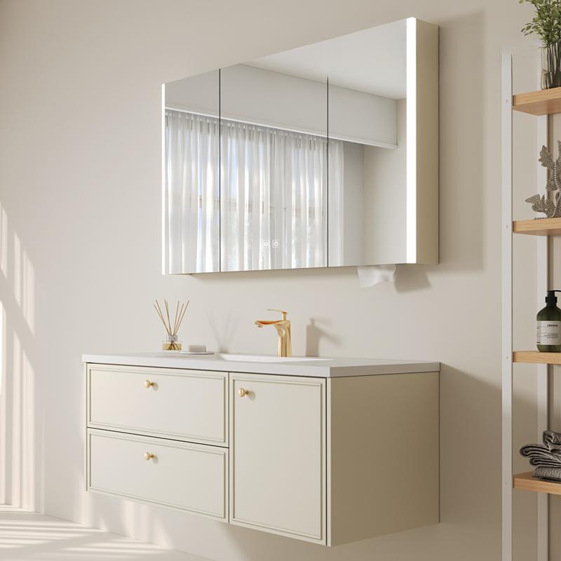 Nathan Modern Seamless Ceramic Bathroom Vanity