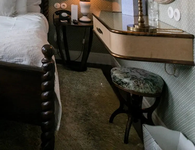 Rosemarie Elegant Neoclassical Double Princess Bed