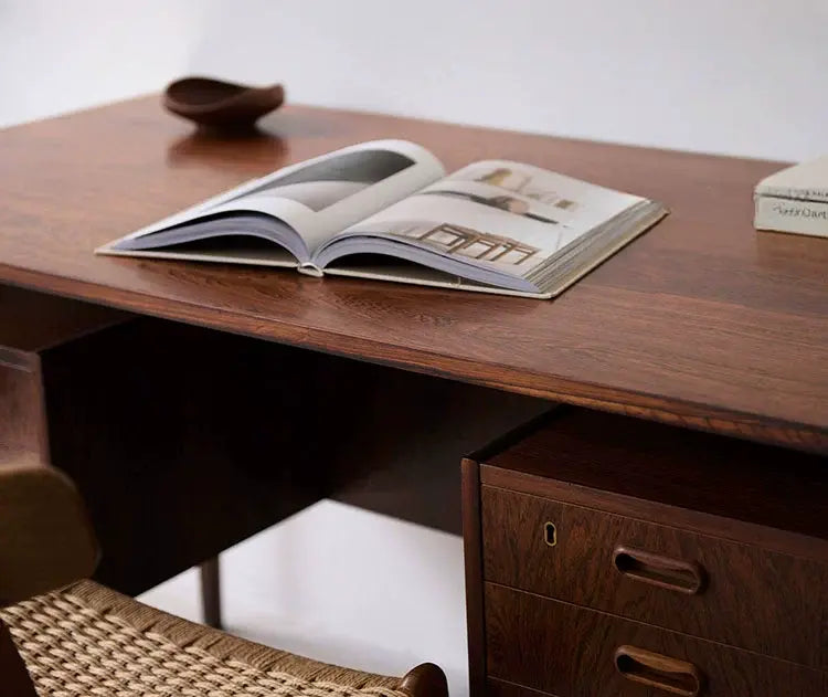 Olivier Vintage Style Writing Desk Customizable