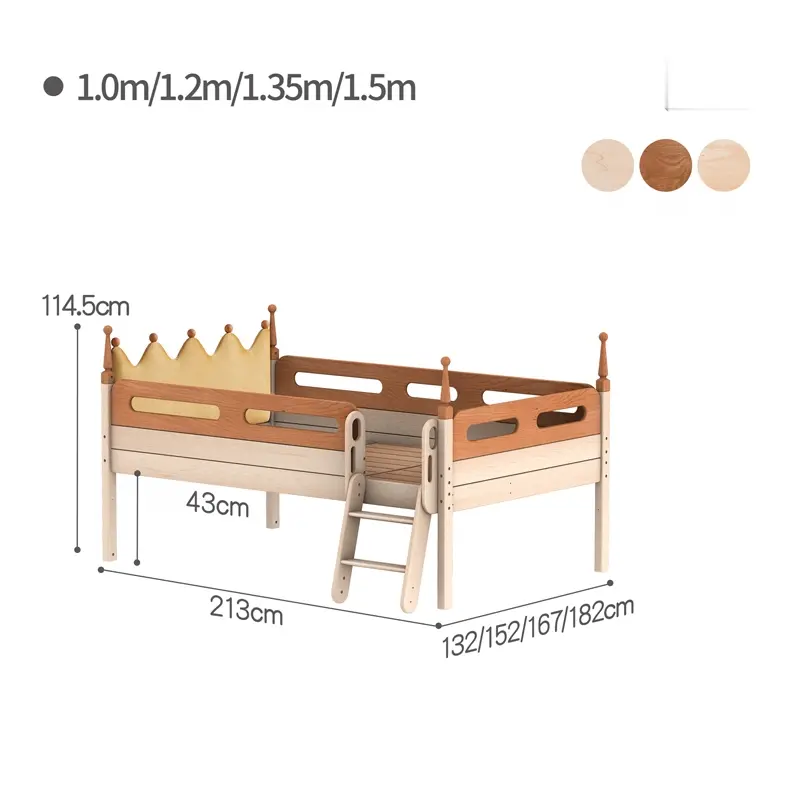 Léandre Kids Bed with Storage