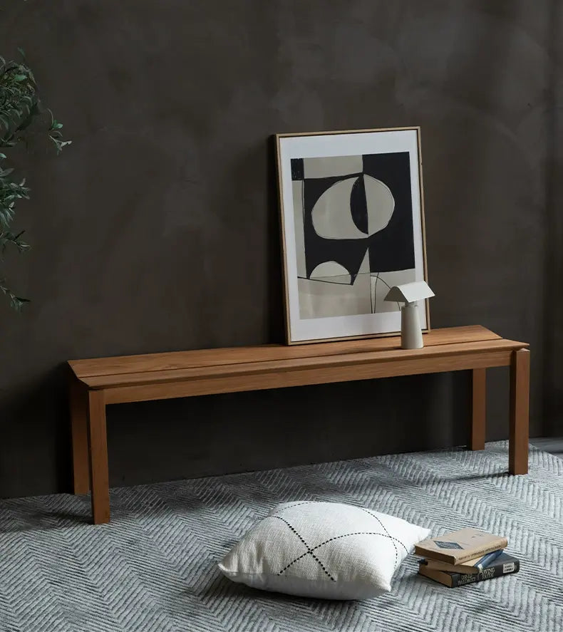 Zephyr Pure Teak Wooden Antique Style Bench