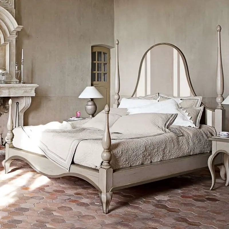 Auguste Elegant Pillar Frame Princess Bed