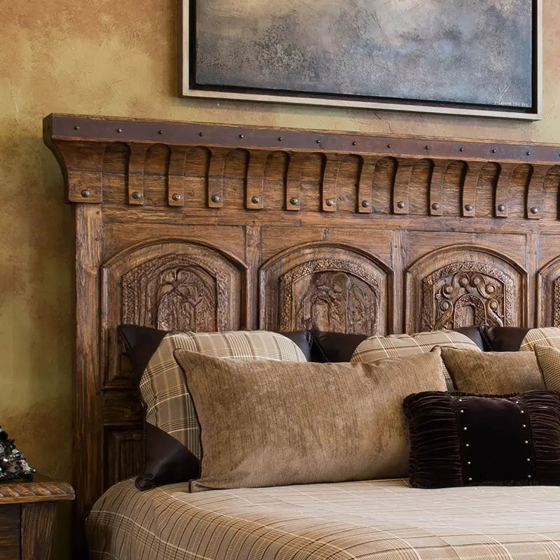 Raine Retro Light Luxury Customizable Double Bed