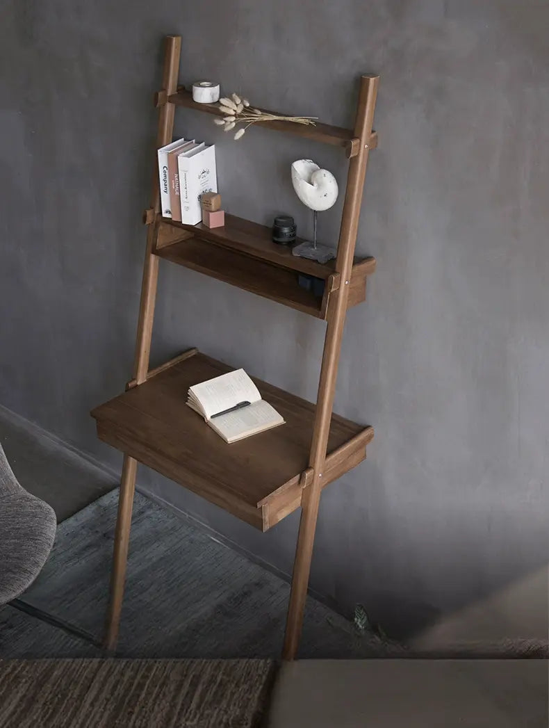 Davide Second-Hand Ladder Style Teak Desk