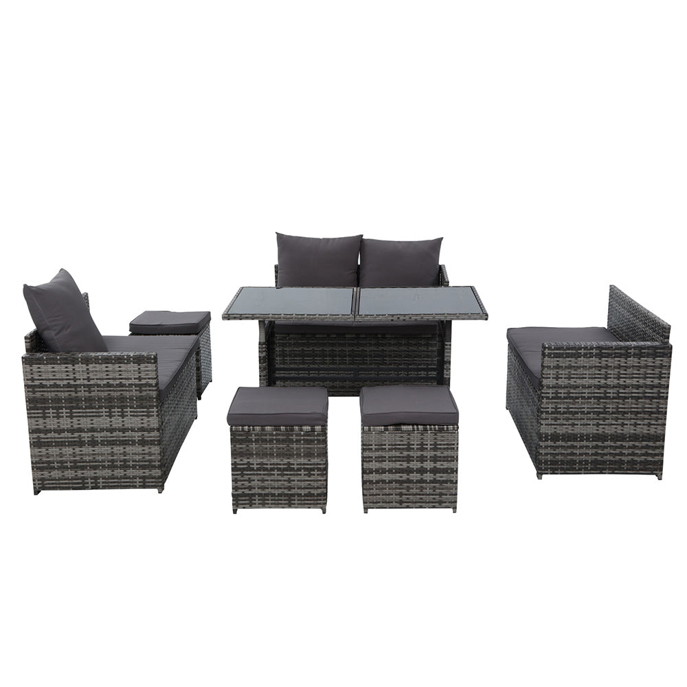 Gardeon Outdoor Furniture Dining Setting Sofa Set