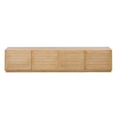 Owen 2.2m Elm TV Entertainment Unit - Natural