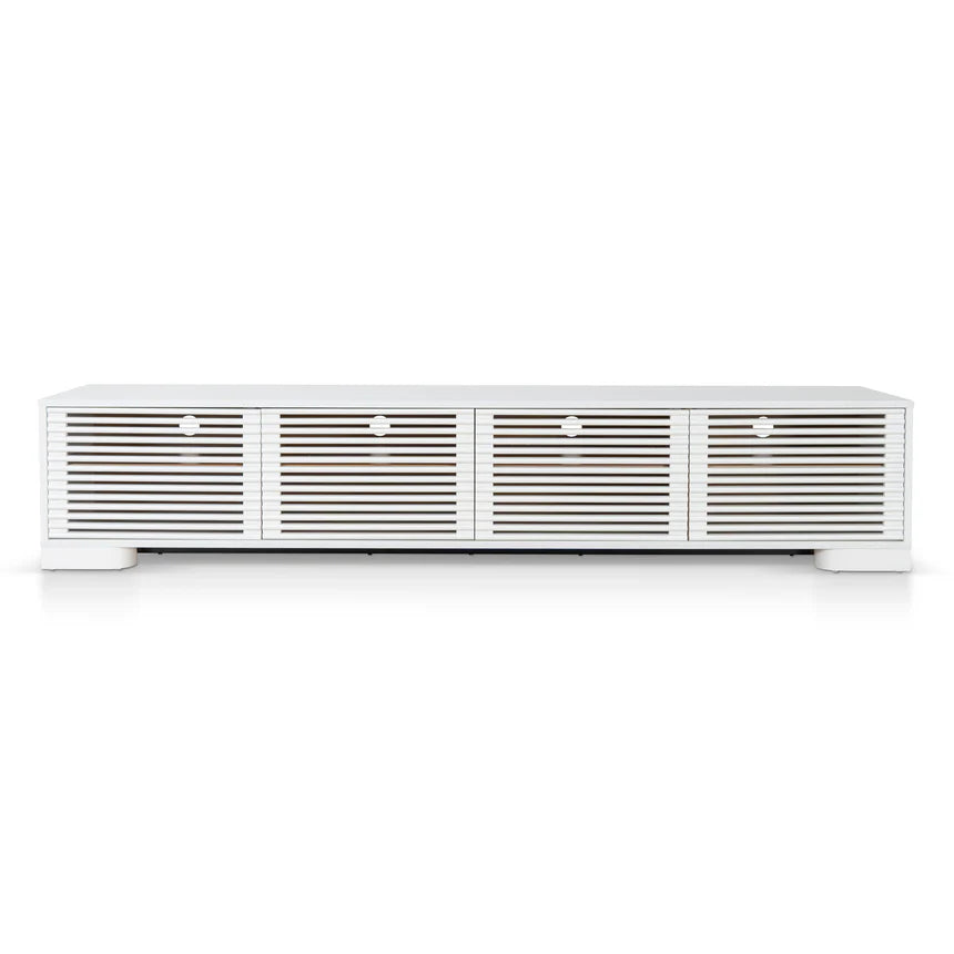 Riley 2.3m TV Entertainment Unit - White