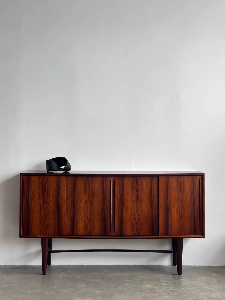 Nordic Used Danish Rosewood Sideboard by Svend Aage Madsen