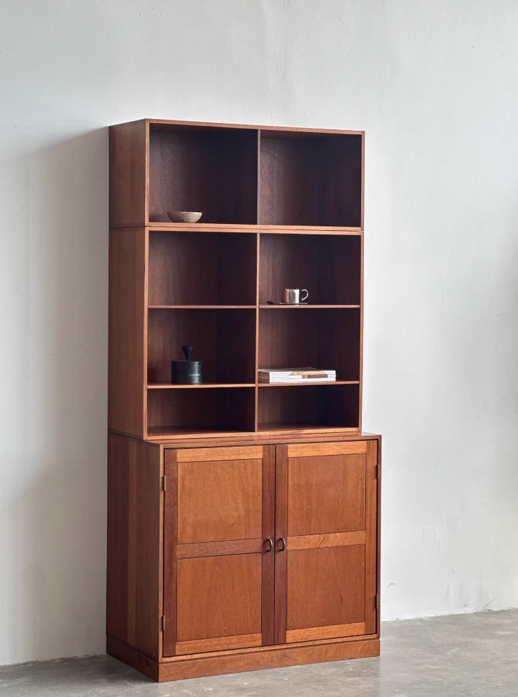 Nordic Used Danish Bookcase Storage Cabinet by Christian HvdT