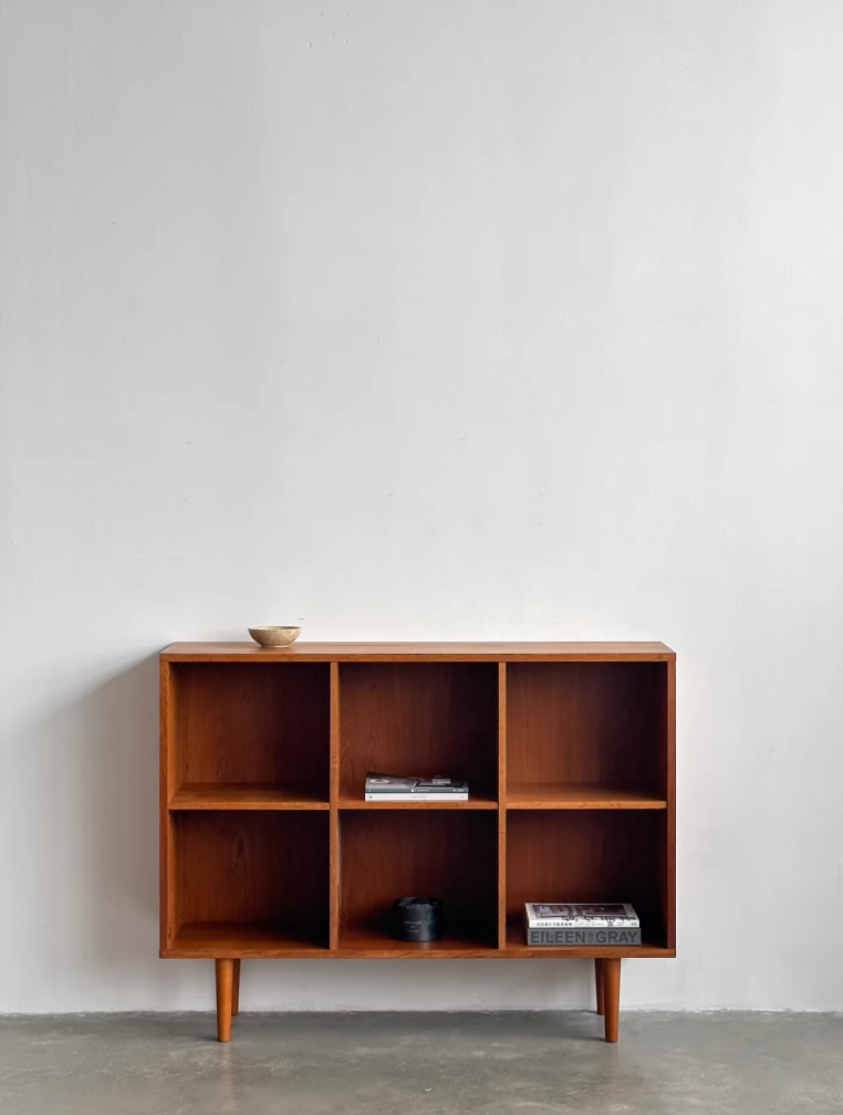 Danish Teak Bookcase Sideboard: DBBS by Designer