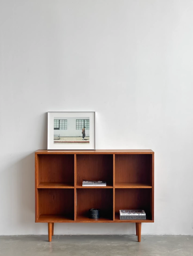 Danish Teak Bookcase Sideboard: DBBS by Designer