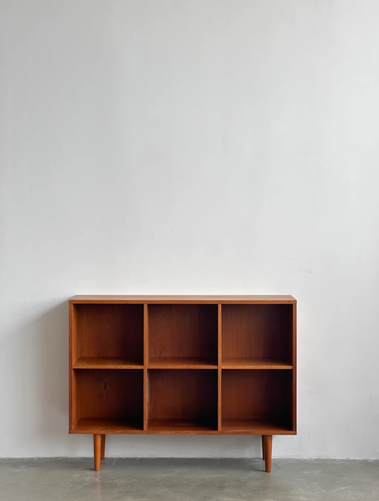 Danish Teak Bookcase Sideboard: DBBS by Designer