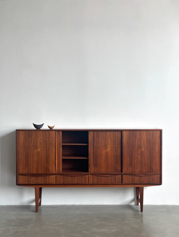 Danish Rosewood Sideboard by EWBach
