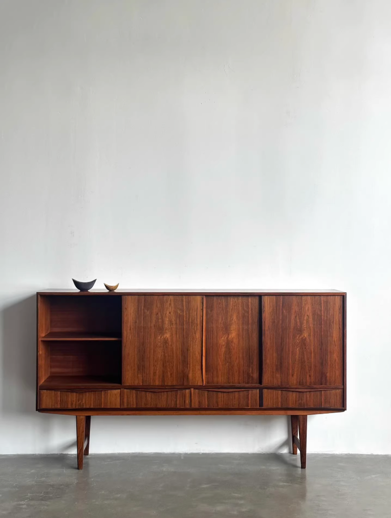 Danish Rosewood Sideboard by EWBach