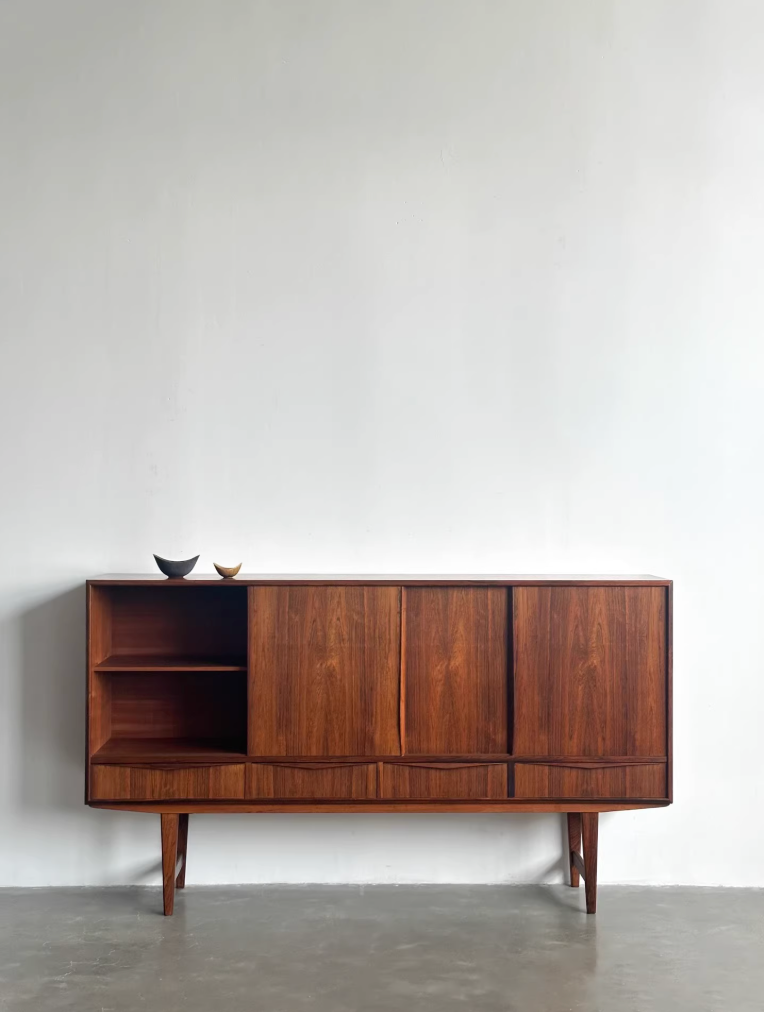 Danish Rosewood Sideboard by EWBach