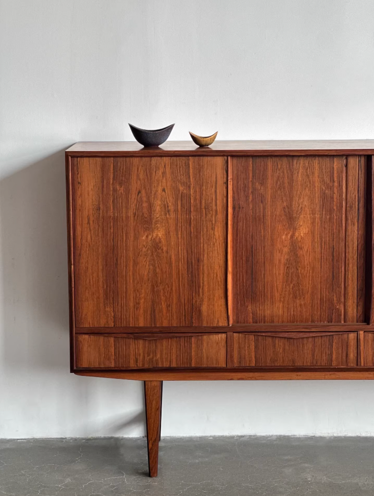 Danish Rosewood Sideboard by EWBach