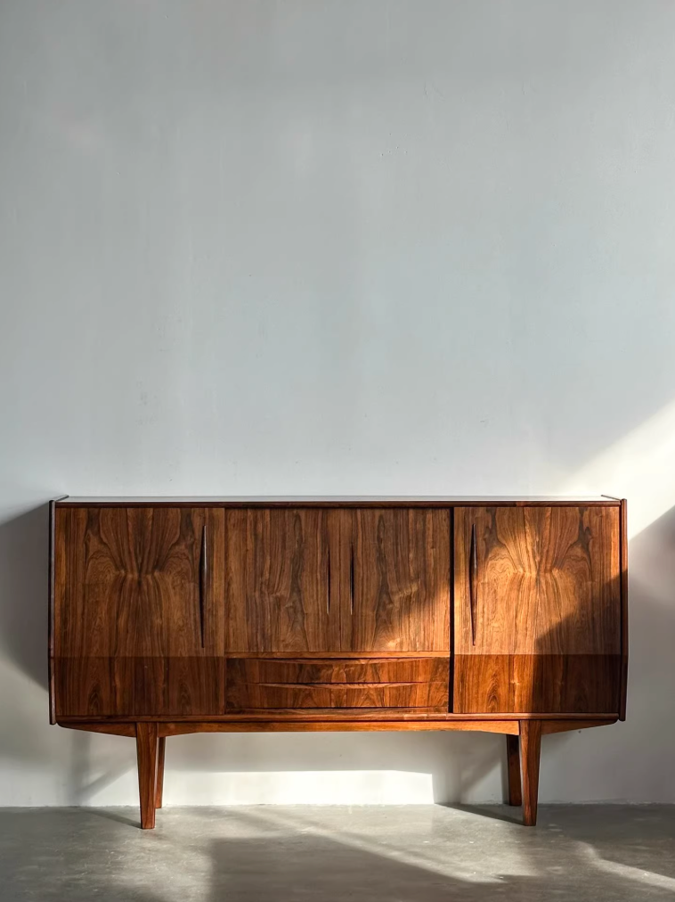 Danish Rosewood Sideboard: EW Bach Design