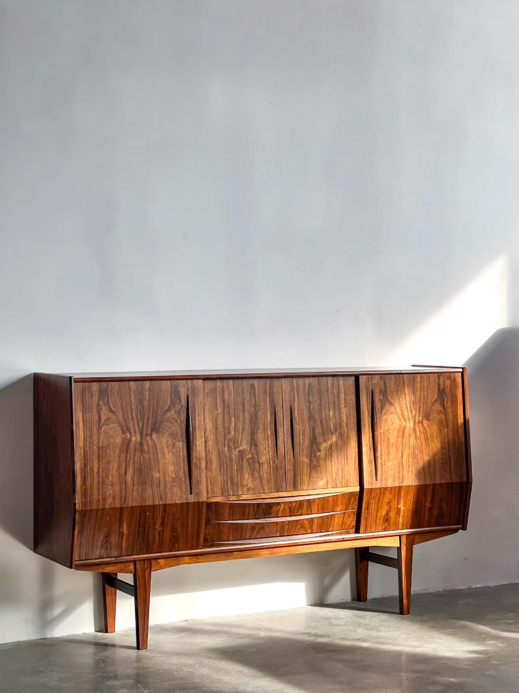 Danish Rosewood Sideboard: EW Bach Design