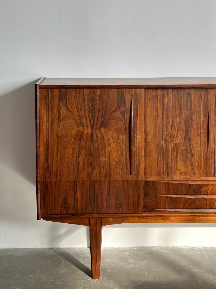 Danish Rosewood Sideboard: EW Bach Design
