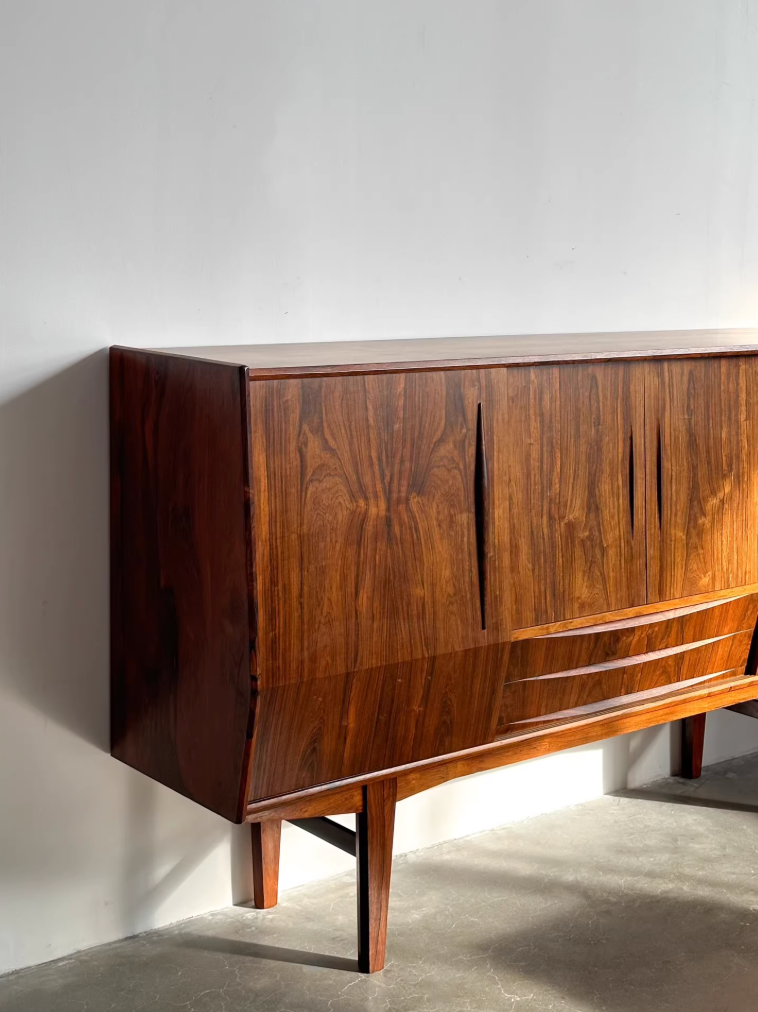 Danish Rosewood Sideboard: EW Bach Design