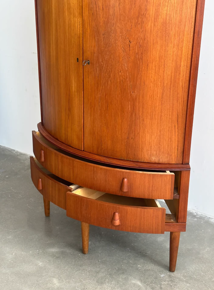 Teak Corner Cabinet Side Cabinet: TCC by Denmark