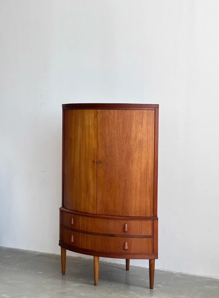 Teak Corner Cabinet Side Cabinet: TCC by Denmark