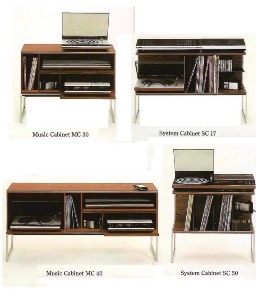 Bang & Olufsen MC30 Record Player Cabinet by Jacob Jensen