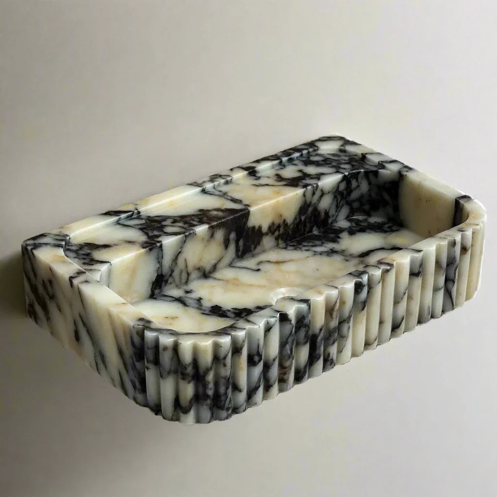 Rosemonde Handmade Calacatta Round Marble Sink