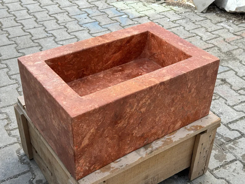 Prunelle Travertine Marble Wash Basin