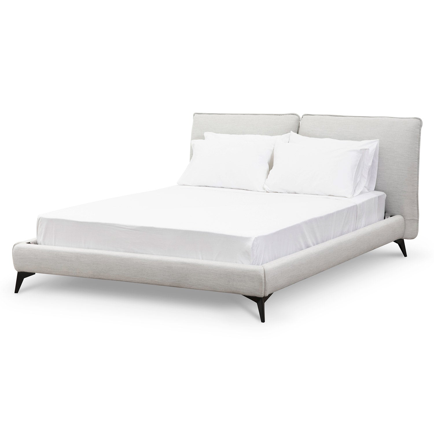 Pearl Grey Queen Bed