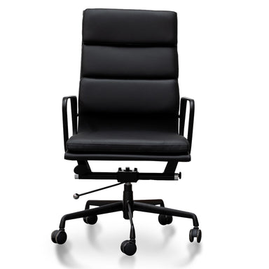 Bera High Back Office Chair - Full Black