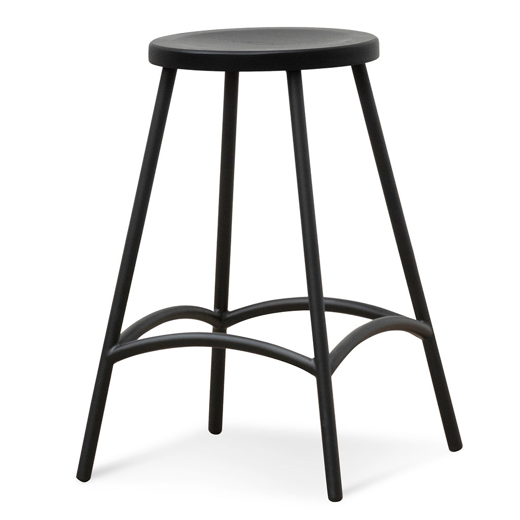 Bordo 65cm Barstool - Full Black