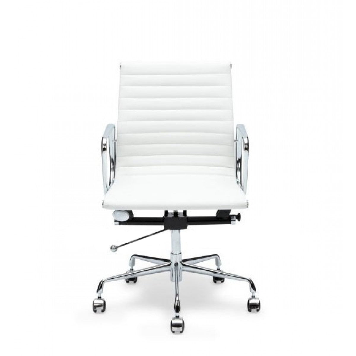 Cogra Leather Office Chair - White