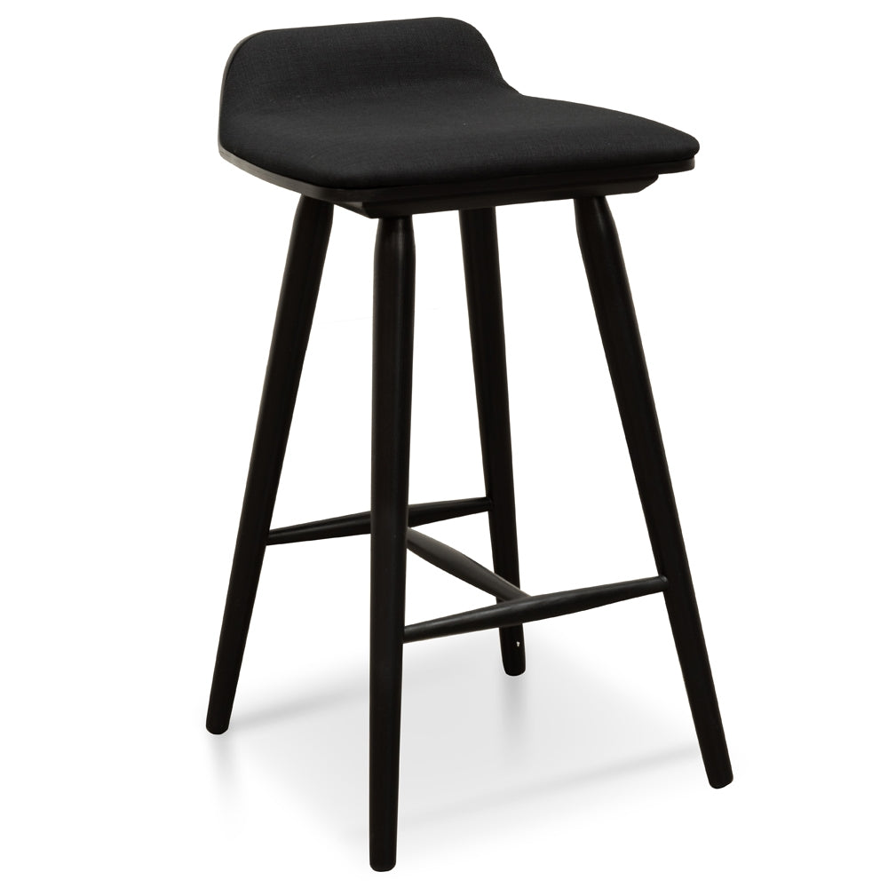 Harris 65cm Bar Stool - Black